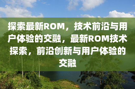 探索最新RO中山市多米克自动化设备有限公司M,技术前沿与用户体验的交融,最新ROM技术探索,前沿创新与用户体验的交融