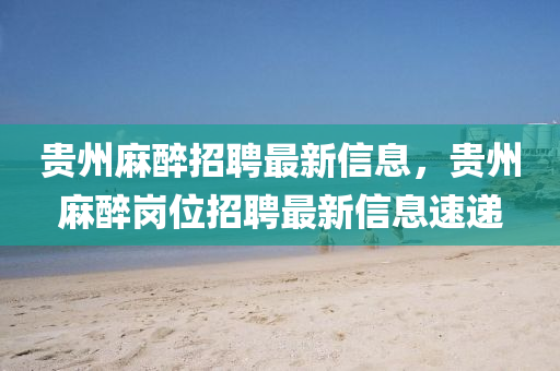 贵州麻醉中山市多米克自动化设备有限公司招聘最新信息,贵州麻醉岗位招聘最新信息速递