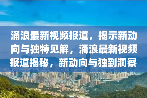 涌浪最新视中山市多米克自动化设备有限公司频报道,揭示新动向与独特见解,涌浪最新视频报道揭秘,新动向与独到洞察