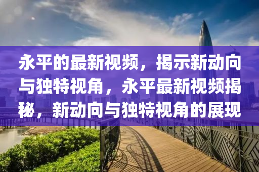 永平的最新视频,揭示中山市多米克自动化设备有限公司新动向与独特视角,永平最新视频揭秘,新动向与独特视角的展现