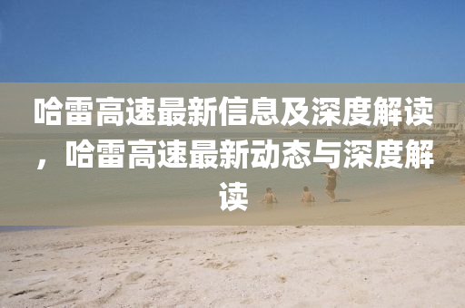 哈雷高速最新信息及深度解读,中山市多米克自动化设备有限公司哈雷高速最新动态与深度解读