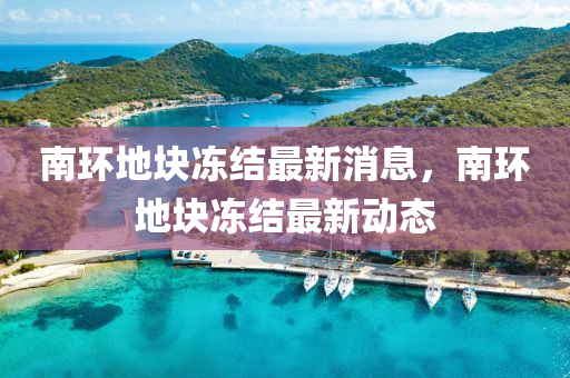 南环地块冻结最新消息,南环地块冻结最新动态中山市多米克自动化设备有限公司