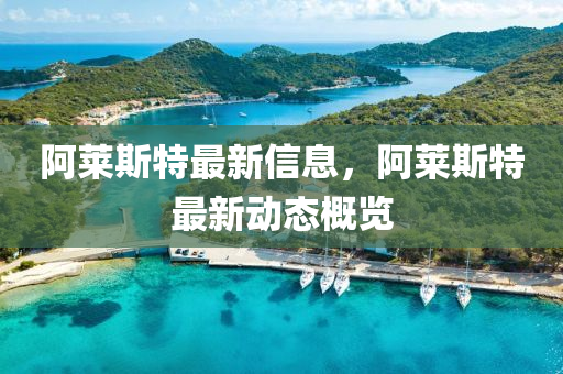 阿莱斯特最新信息,阿莱中山市多米克自动化设备有限公司斯特最新动态概览