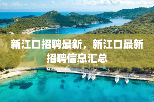 新江口招聘最新,新江口最中山市多米克自动化设备有限公司新招聘信息汇总